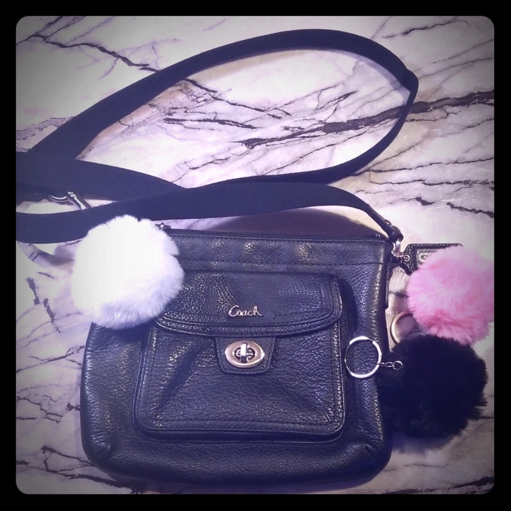 Includes 3 puffs!Coach Crossbody Messenger Bag